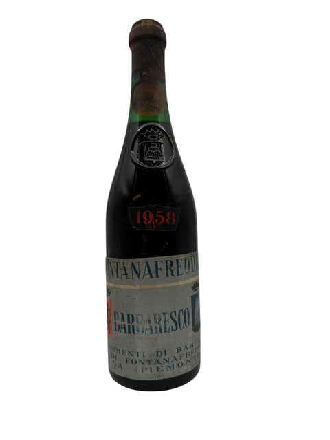 Fontanafredda Barbaresco 1958 – bottle