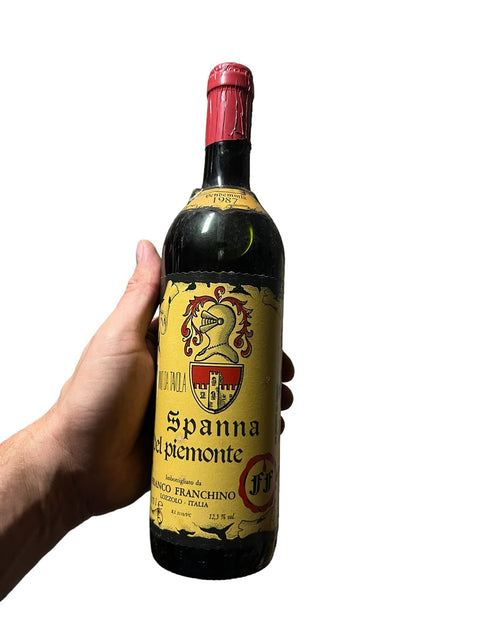 Spanna Franco Franchino 1987 – bottle