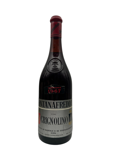 Fontanafredda Grignolino 1967 – bottle