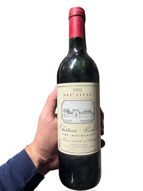 Château Rochet Médoc 1992 – bottle
