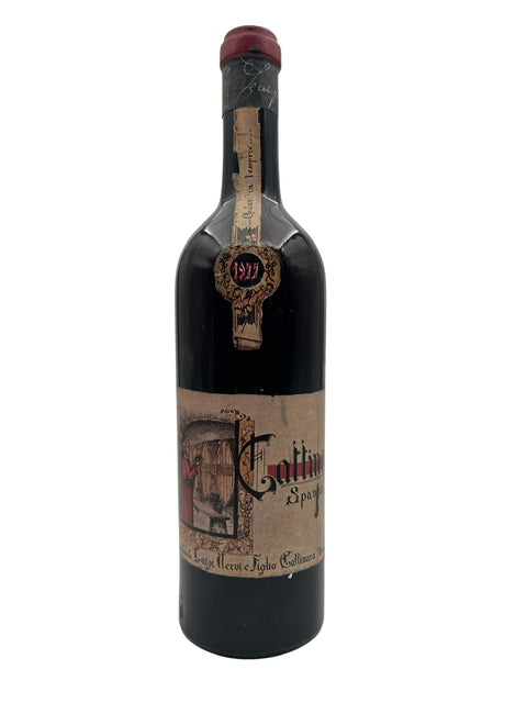 Gattinara 1977 Tenute Nervi – bottle