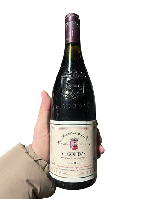 Gigondas 2003 – bottle