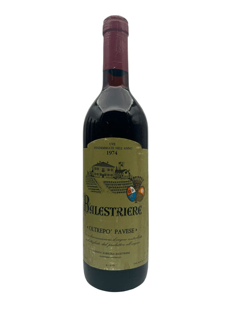 Balestriere Oltrepò Pavese 1974 – bottle
