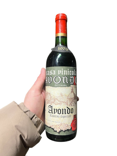 Casa Vinicola Avondo Gattinara Riserva Speciale 1970 – bottle