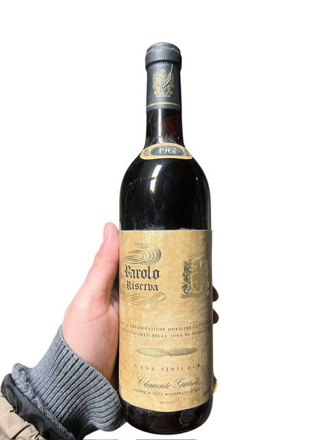 Casa Vinicola Clemente Guasti Barolo Riserva 1967 – bottle