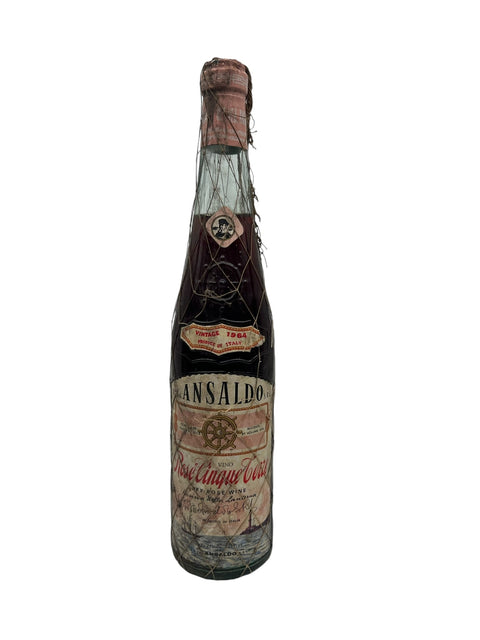 Ansaldobrusco Rosé Lingue Ovada 1964 – bottle