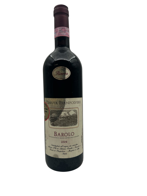 Barolo Tenuta Pianpolvere Riserva 2004 – bottle