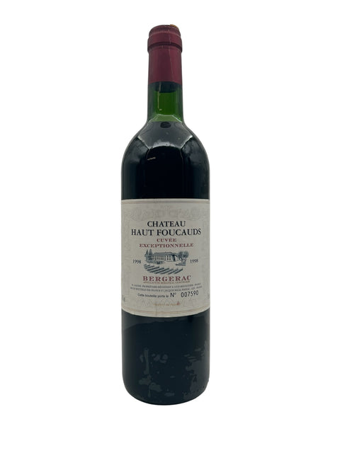 Chateau Haut Foucauds Bergerac 1998 – bottle