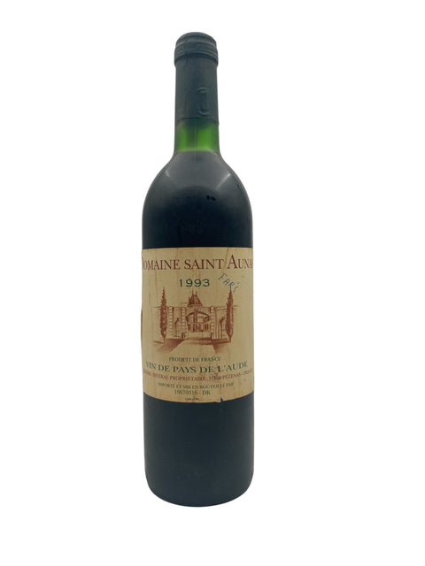 Domaine Saint Aunay Vin de Pays de L'Aude 1993 – bottle