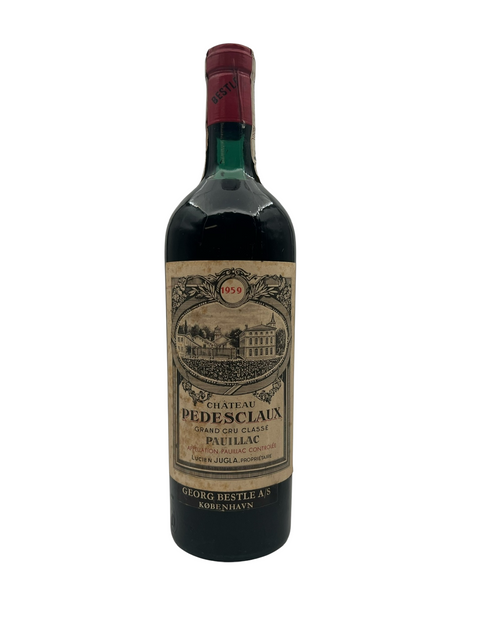 Château Pedesclaux 1959 Pauillac Gran Cru Classé – bottle