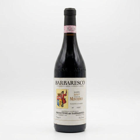 Montefico Barbaresco Riserva 2007 nr 6497 – bottle