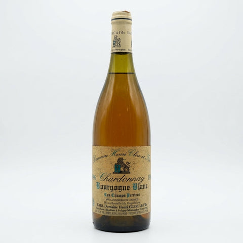 Les Champs Perriers Bourgogne Domaine Henri Clerc & Fils 1996 – bottle
