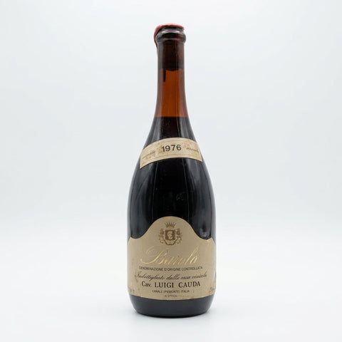 Barolo Cav Luigi Cauda 1976 – bottle