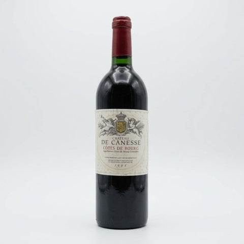 Château de Canesse Côtes de Bourg M. Boyer 1994 – bottle