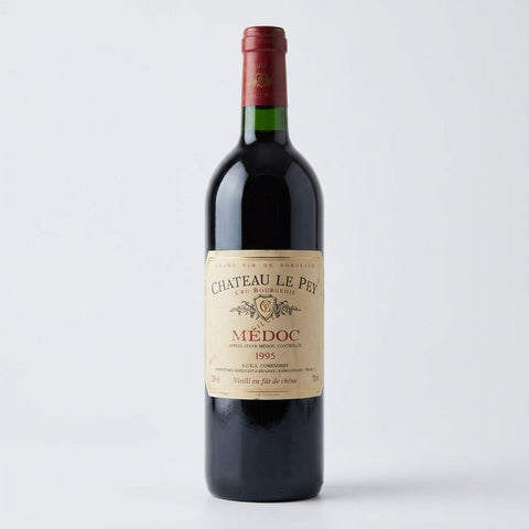 Château Le Pey Médoc Cru Bourgeois 1995 – bottle