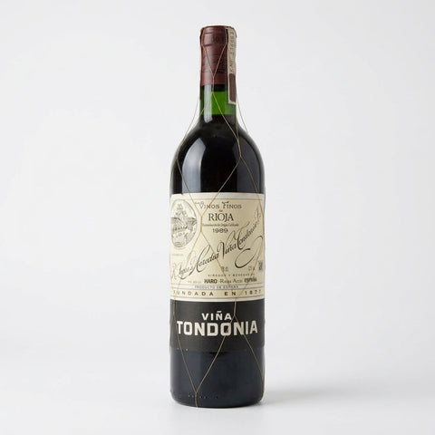 Viña Tondonia Rioja Alta Reserva 1989 – bottle