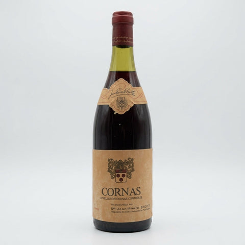 Cornas Jean-Pierre Brotte 1983 – bottle