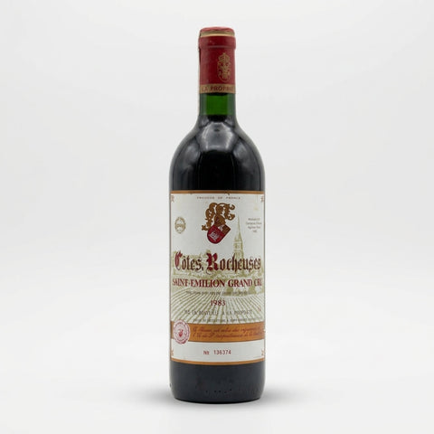 Saint Émilion Grand Cru Côtes Rocheuses 1983 – bottle