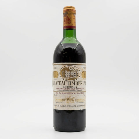 Château Timberlay Bordeaux Robert Giraud 1983 – bottle