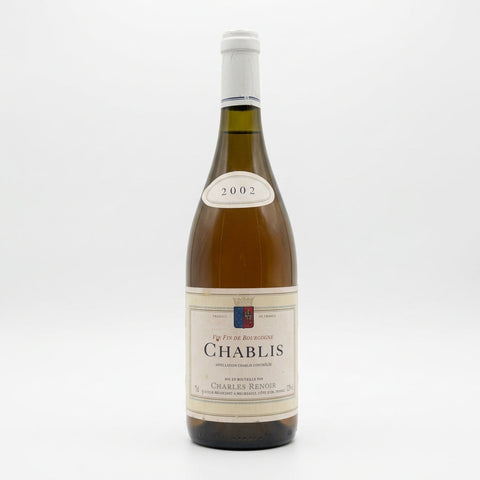 Chablis Charles Renoir 2002 – bottle
