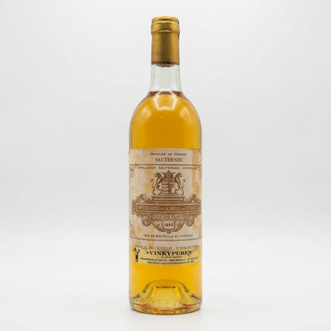 Sauternes Château Filhot 1980 – bottle