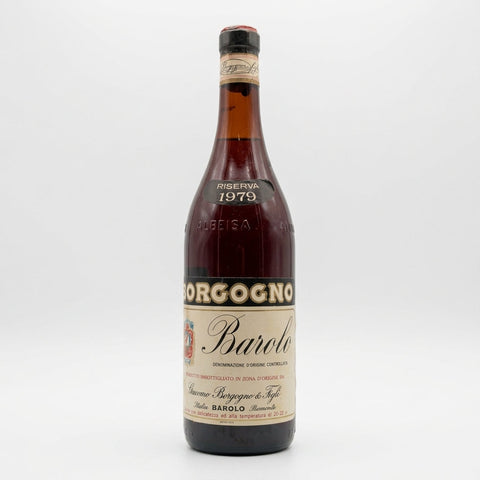 Barolo Riserva Giacomo Borgogno & Figli 1979 – bottle