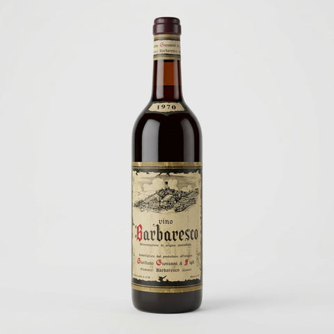 Barbaresco Giordano Giovanni & Figli 1970 – bottle