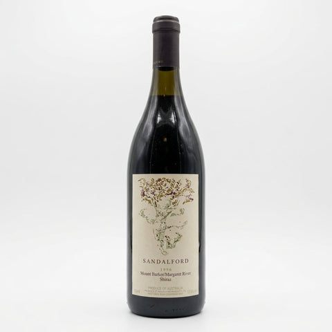 Mount Barker/Margaret River Sandalford 1996 – bottle