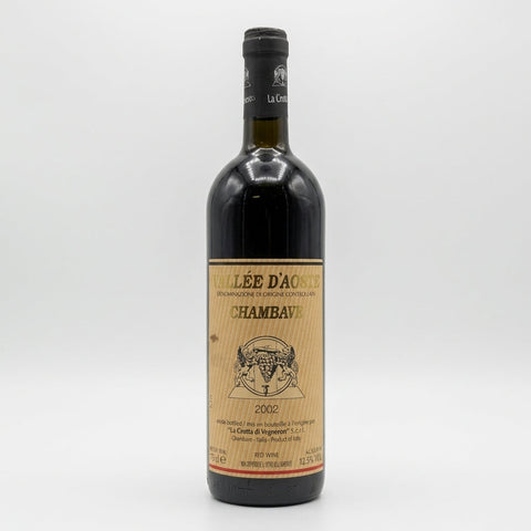 Chambave La Crotta di Vegneron 2002 – bottle