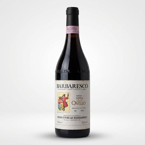 Ovello Barbaresco Riserva 1999 – bottle
