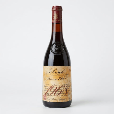 Barolo Riserva Luigi Bosca 1968 – bottle
