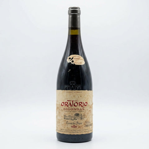 Oratorio Gigondas Caves des Papes 1999 – bottle