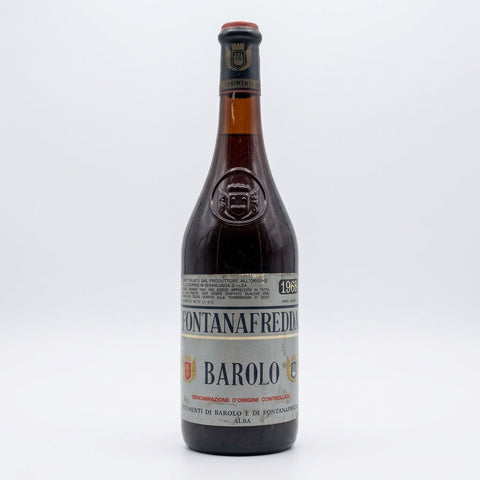 Barolo Fontanafredda 1968 – bottle