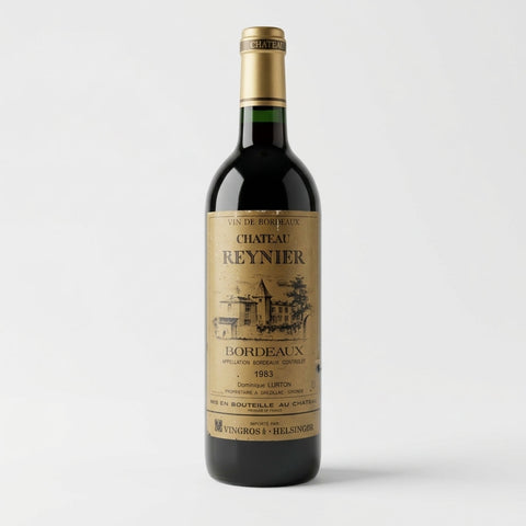Château Reynier Bordeaux Dominique Lurton 1983 – bottle