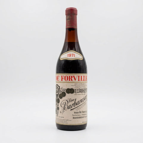 Barbaresco De Forville 1971 – bottle