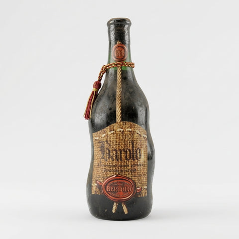 Barolo Riserva Speciale L. Bertolo 1968 – bottle