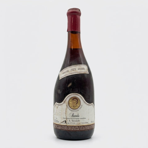Barolo S. Secondo 1979 – bottle