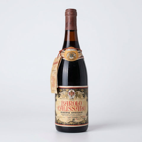Barolo Riserva Speciale Luigi Calissano & Figli 1968 – bottle