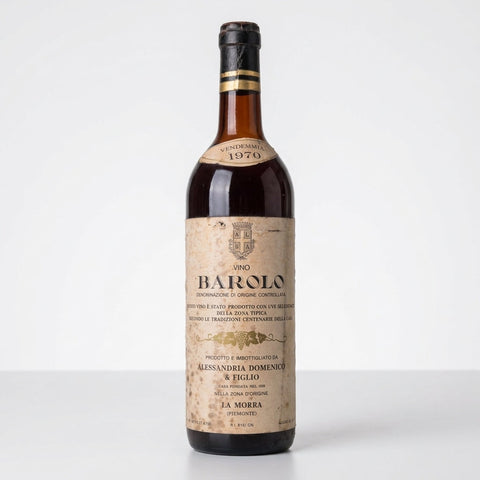 Barolo Alessandria Domenico & Figlio 1970 – bottle
