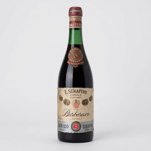Barbaresco Classico Enrico Serafino 1949 – bottle