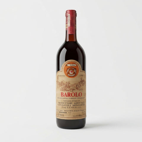 Barolo Produttori Associati Vitivinicoli Monfortesi 1980 – bottle