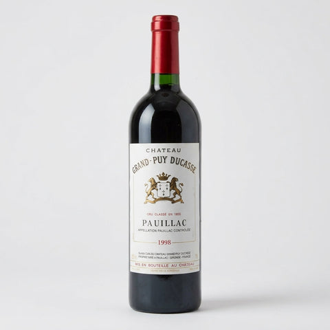Pauillac Château Grand-Puy Ducasse 1998 – bottle