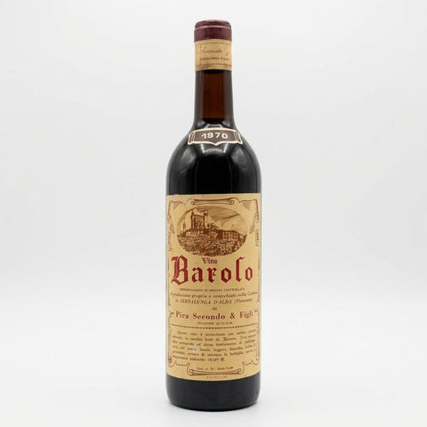 Barolo Pira Secondo & Figli 1970 – bottle