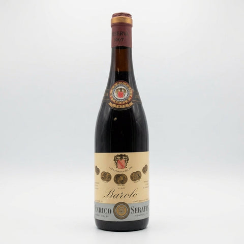 Barolo Riserva Enrico Serafino 1967 – bottle