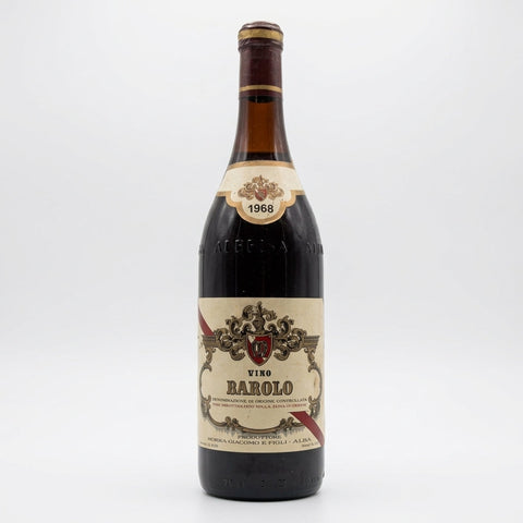 Barolo Morra Giacomo e Figli 1968 – bottle