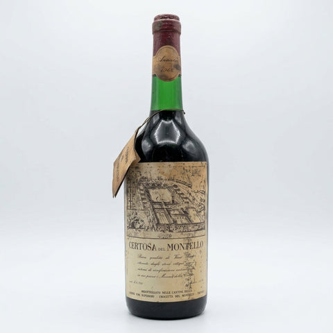 Certosa del Montello Unione Vini Superiori 1966 – bottle