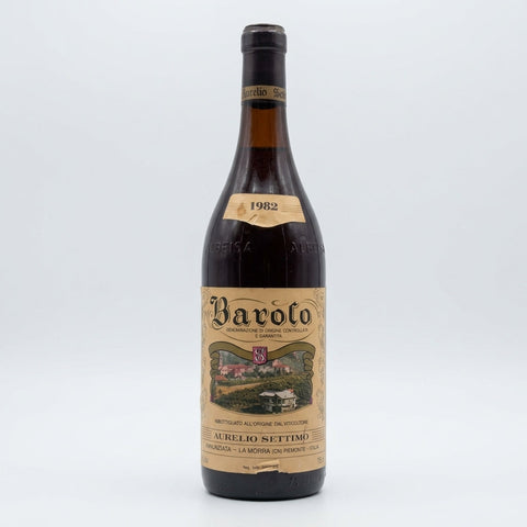 Barolo Aurelio Settimo 1982 – bottle