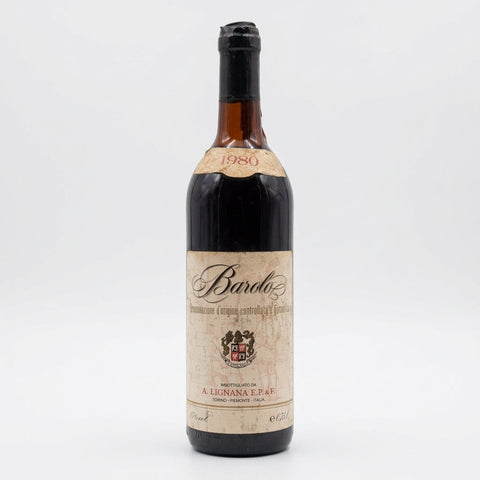 Barolo A. Lignana 1980 – bottle