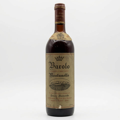 Montanello Barolo Riserva 1979 – bottle