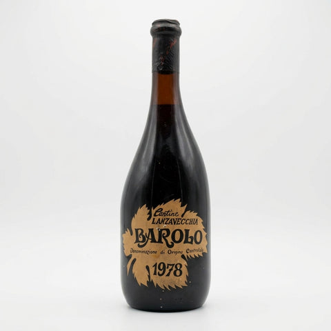 Barolo Riserva Speciale Cantine Lanzavecchia 1978 – bottle